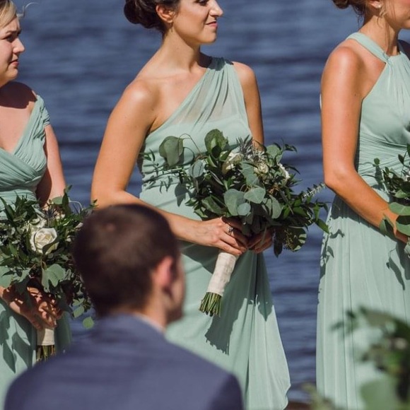 David’s Bridal Meadow Mesh bridesmaid dress - Picture 5 of 5